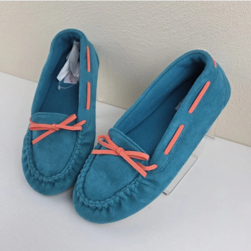 American Girl Tenney Grant Moccasin Loafers Slippers For Girls Size L 5.5-7 NWOT